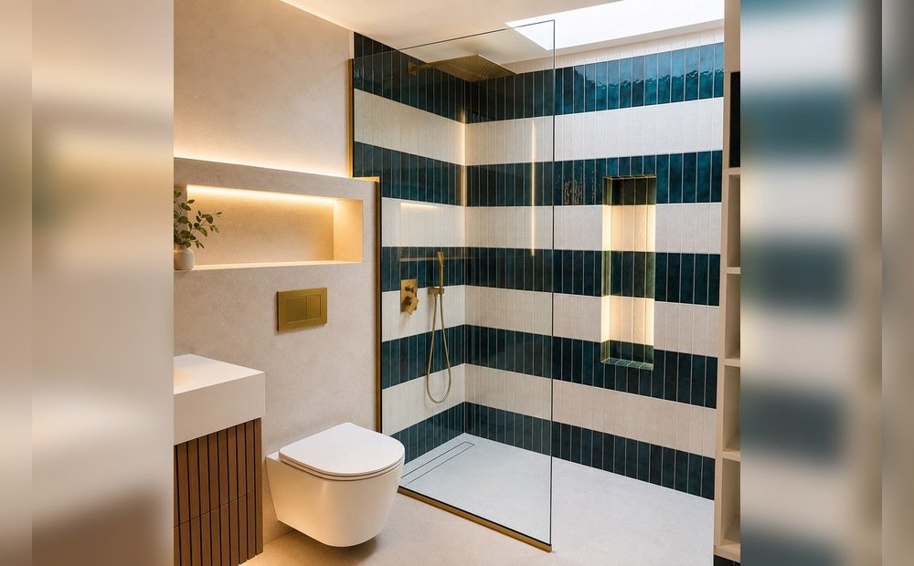 Sliding Glass Shower Dubai – Frameless Design Sliding Glass Shower Dubai in a modern bathroom