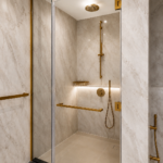 Glass Shower Dubai with frameless tempered glass